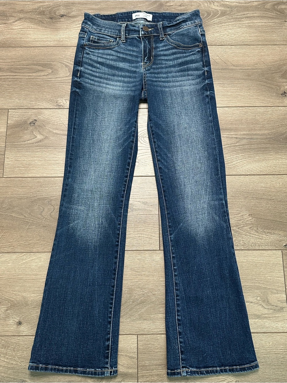 BKE Victoria 29” Mid Rise Boot Cut‎ Stretch Blue Jeans Size 25